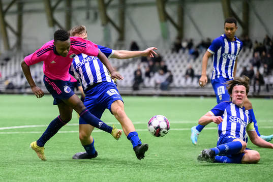 FC Köpenhamns David Hansen, IFK Göteborgs Noa Linden och