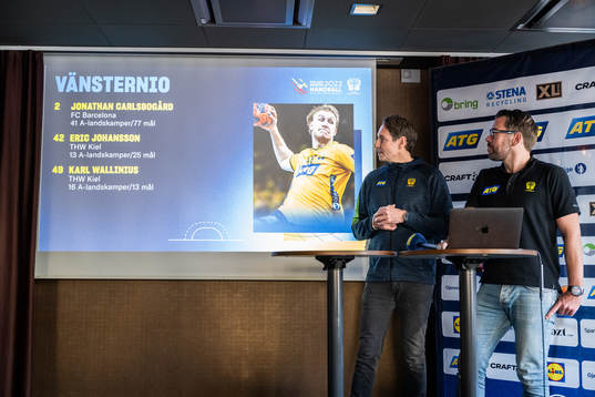 Förbundskapten Glenn Solberg presenterar VM-truppen