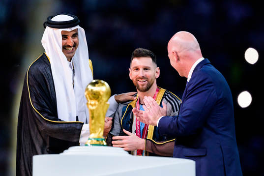 Tamim bin Hamad Al Thani, Emir of Qatar, Lionel Messi of
