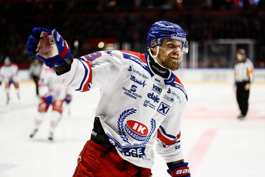 Oskarshamns Jiri Smejkal jublar