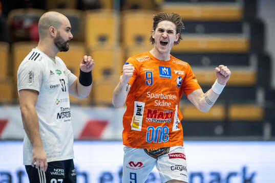 OV Helsingborgs Emil Andersson deppar och IFK Kristianstads