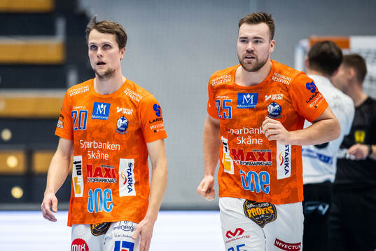 IFK Kristianstads Emil Frend Öfors och Ludvig Åström