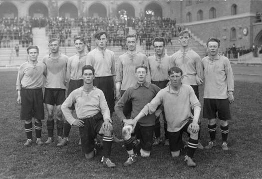 Fotboll, Sv. Fotbollveckan. Vestergötlands lag. 1923.