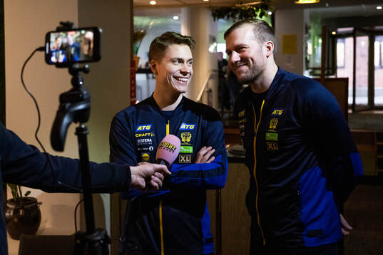 Lucas Pellas och Max Darj