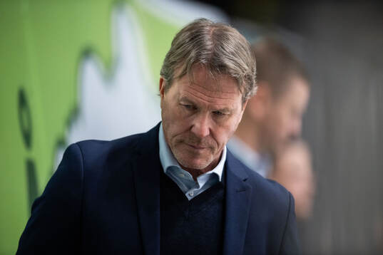 Djurgårdens tränare Johan Garpenlöv deppar
