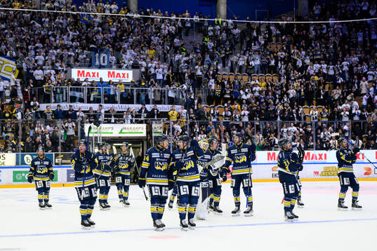 HV71s spelare tackar publiken