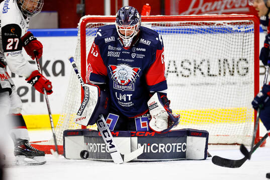 Linköpings målvakt Marcus Högberg