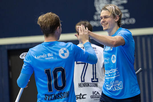 Warbergs Anton Birgersson jublar