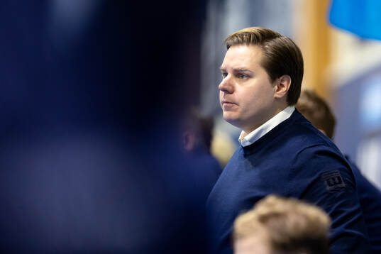 Warbergs assisterande tränare Ludwig Bengtsson