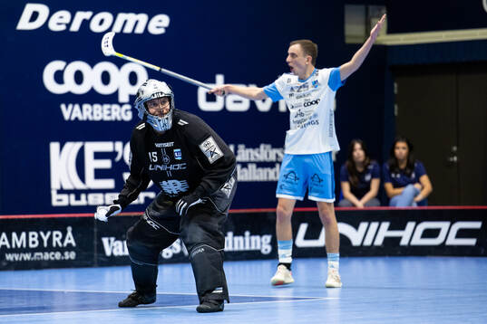 Warbergs målvakt Arvid Vonk