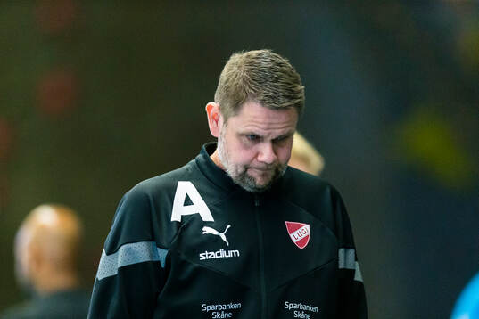 Lugis tränare Kenneth Andersson deppar