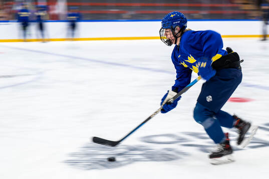 Mira Jungåker of Sweden at a practice session