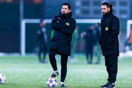 Hammarbys tränare Pablo Pinones-Arce