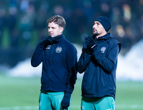 Hammarbys Joel Nilsson och Loret Sadiku