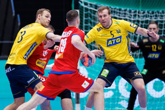 Lukas Sandell och Max Darj of Sweden