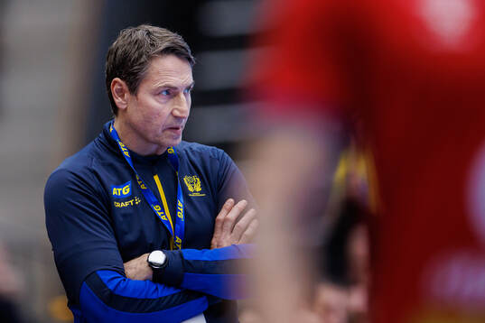 Head coach Glenn Solberg of Sweden