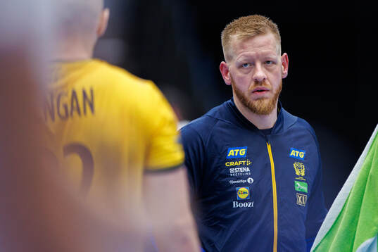 Jim Gottfridsson of Sweden looks dejected