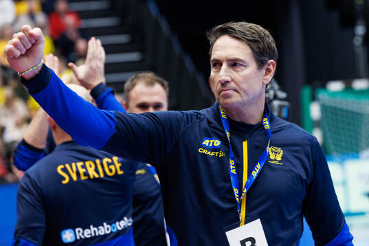 Head coach Glenn Solberg of Sweden