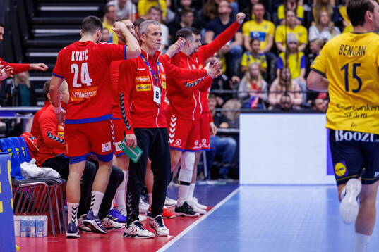 Antonio Gerona, head coach of Serbia