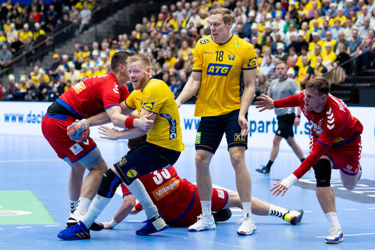 Jim Gottfridsson and Fredric Pettersson of Sweden