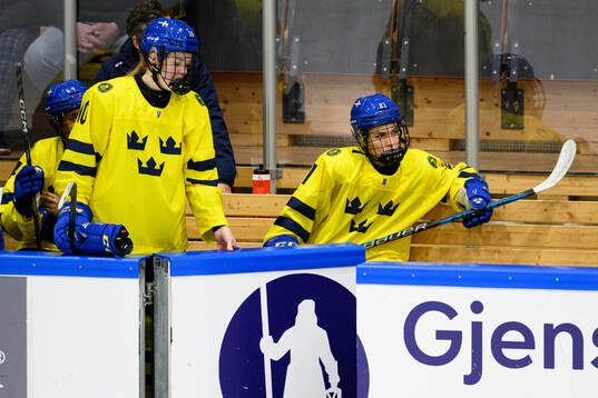 Emma Rehn of Sweden looks dejected