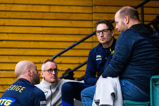 Medical doctor Daniel Jerrhag, Team Manager Patrik