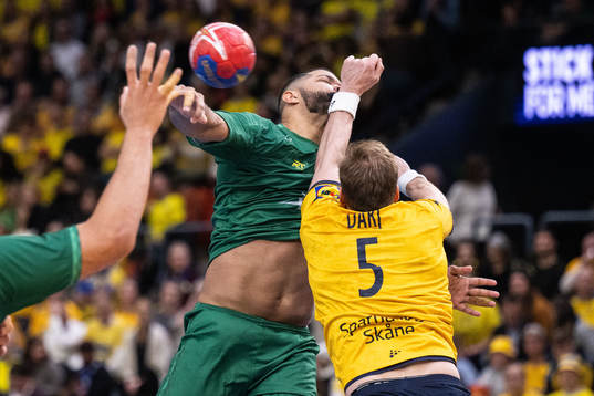 Thiago Ponciano of Brazil and Max Darj of Sweden