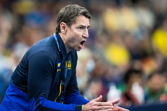 Head coach Glenn Solberg of Sweden