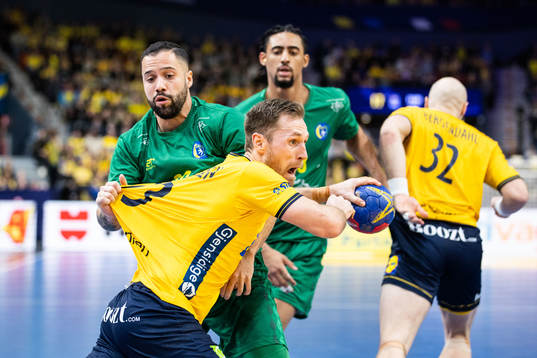 Albin Lagergren of Sweden and Jean Pierre Dupoix of Brazil