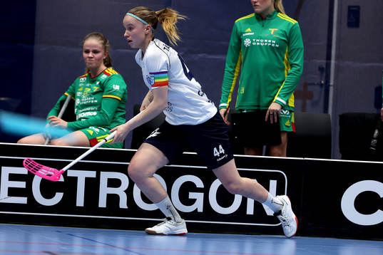 Täbys lagkapten Lisa Carlsson