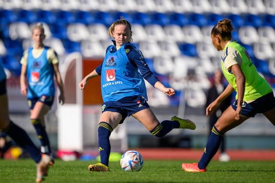 Matilda Vinberg of the Swedish women's national football