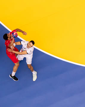 Mohamed Mohamed of Bahrain and Oussama Boughanmi of Tunisia