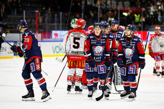 Linköpings Mattias Hävelid och Linus Hultström