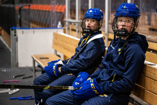 Mira Markström of Sweden at a practice session