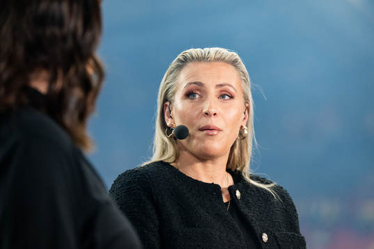 Johanna Alm, expert at the Swedish broadcaster Viasat