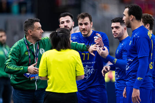Head coach Marcus Ricardo de Oliveira and Rudolph Hackbarth
