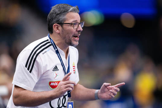 Head coach Jose Maria Vaquero Rodriguez of Hungary