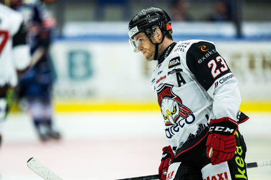 Malmö Redhawks Christoffer Forsberg deppar