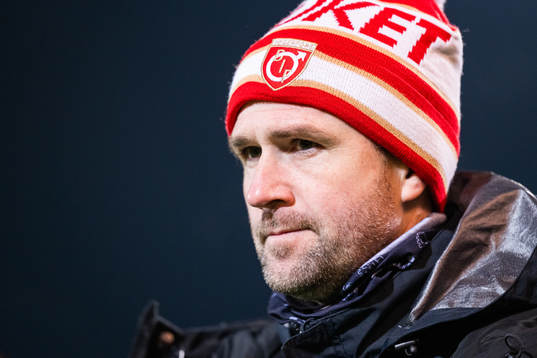 Degerfors tränare Tobias Solberg