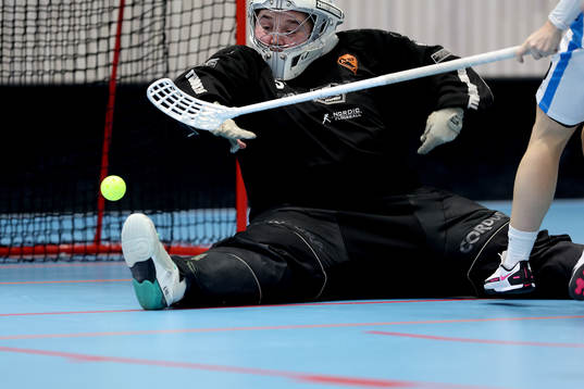 Åkersbergas målvakt Maja Grusell