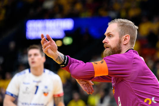 goalkeeper Björgvin Pall Gustavsson of Iceland