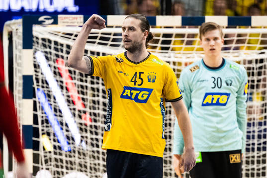Olle Forsell Schefvert of Sweden celebrates