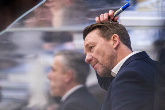 HV71s assisterande tränare Charles Berglund