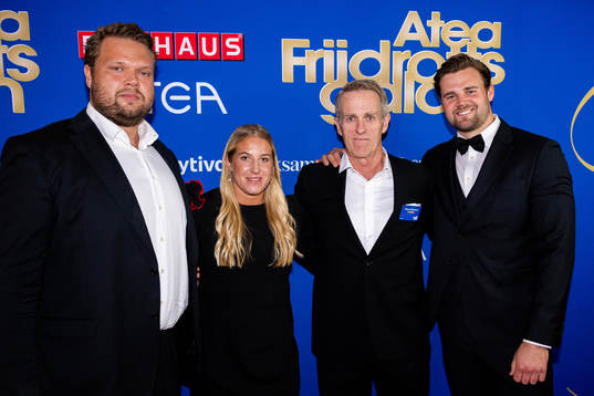 Daniel Ståhl, Fanny Roos, Vesteinn Hafsteinnsson och Simon