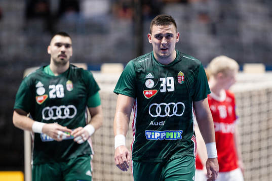 Richard Bodo of Hungary looks dejected