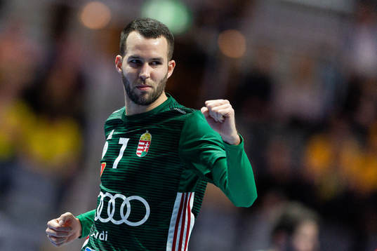 Bendeguz Boka of Hungary celebrates
