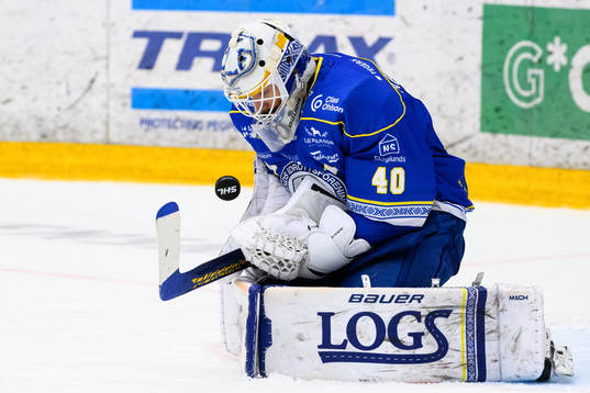 Leksands målvakt Mantas Armalis