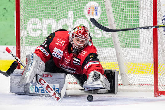 Malmö Redhawks målvakt Brandon Maxwell