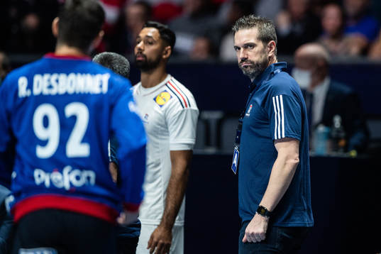 head coach Guillaume Gille of France
