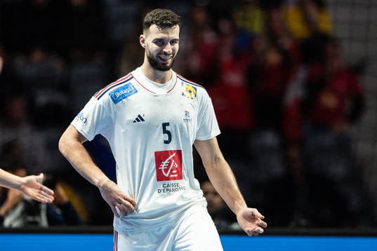 Nedim Remili of France  looks dejected
